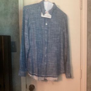 Fifteen twenty blouse that will roll up your sleeves